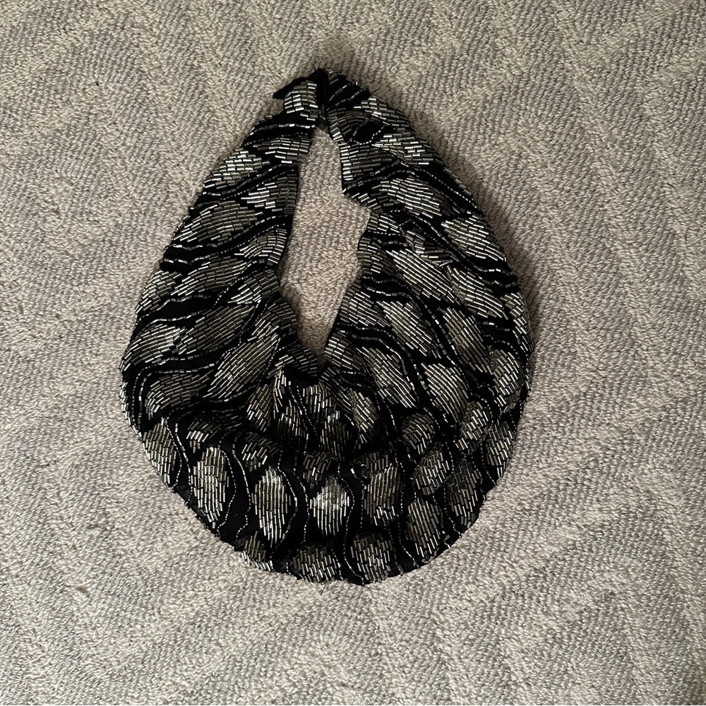 Roarke NY scarf necklace